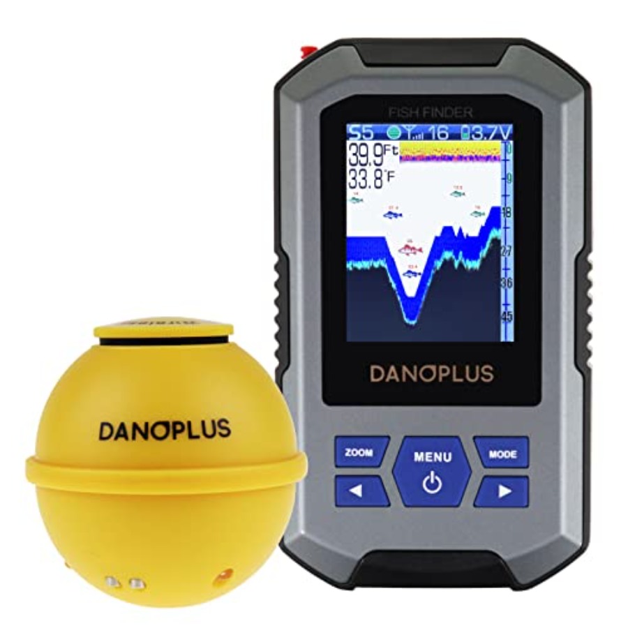 Fish Finder Castable Wireless - Portable fish finder for boats with