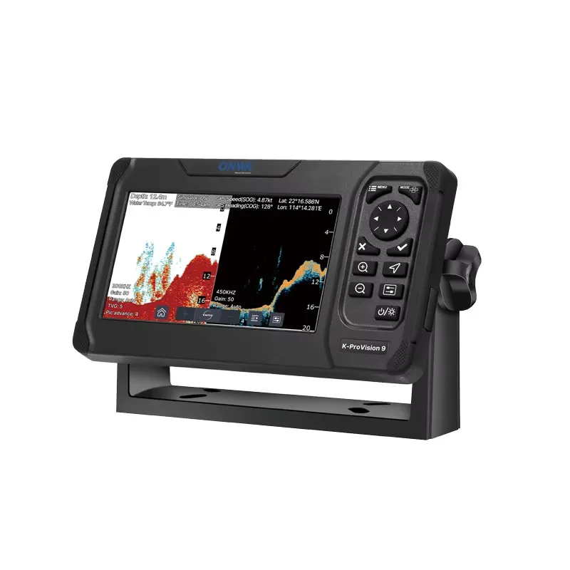Chirp Sonar Fish Finder - 7 Inch Marine Fish Finder CHIRP