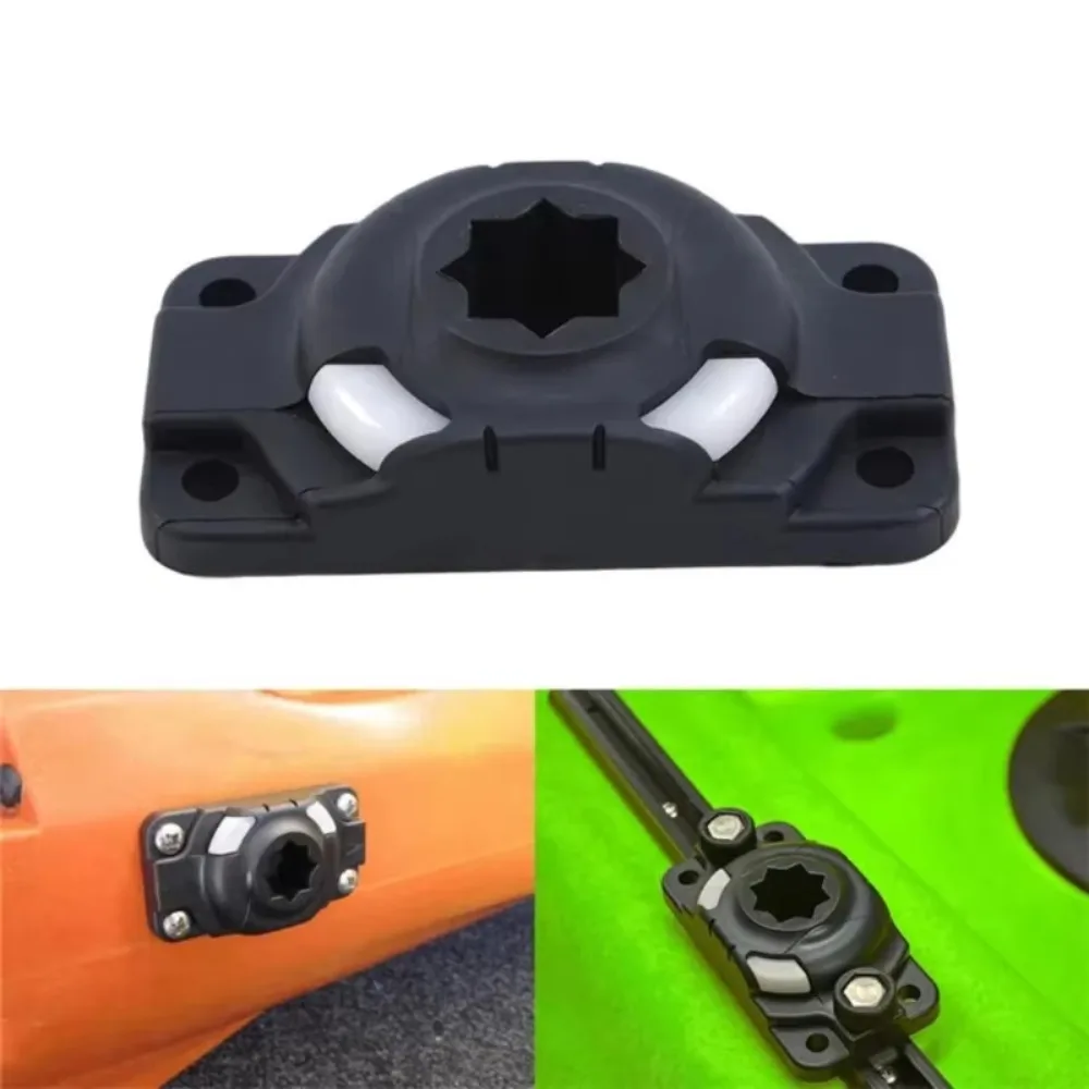 Fish Finder Transducer Mount - 1PCS Canoe camera rudder 8-star universal