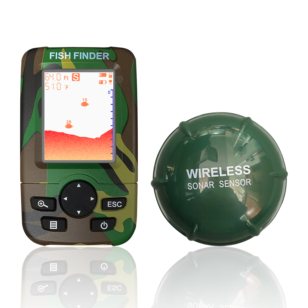 Fish Finder Kayak Portable - Smart Portable Sonar Fish Finder Boat