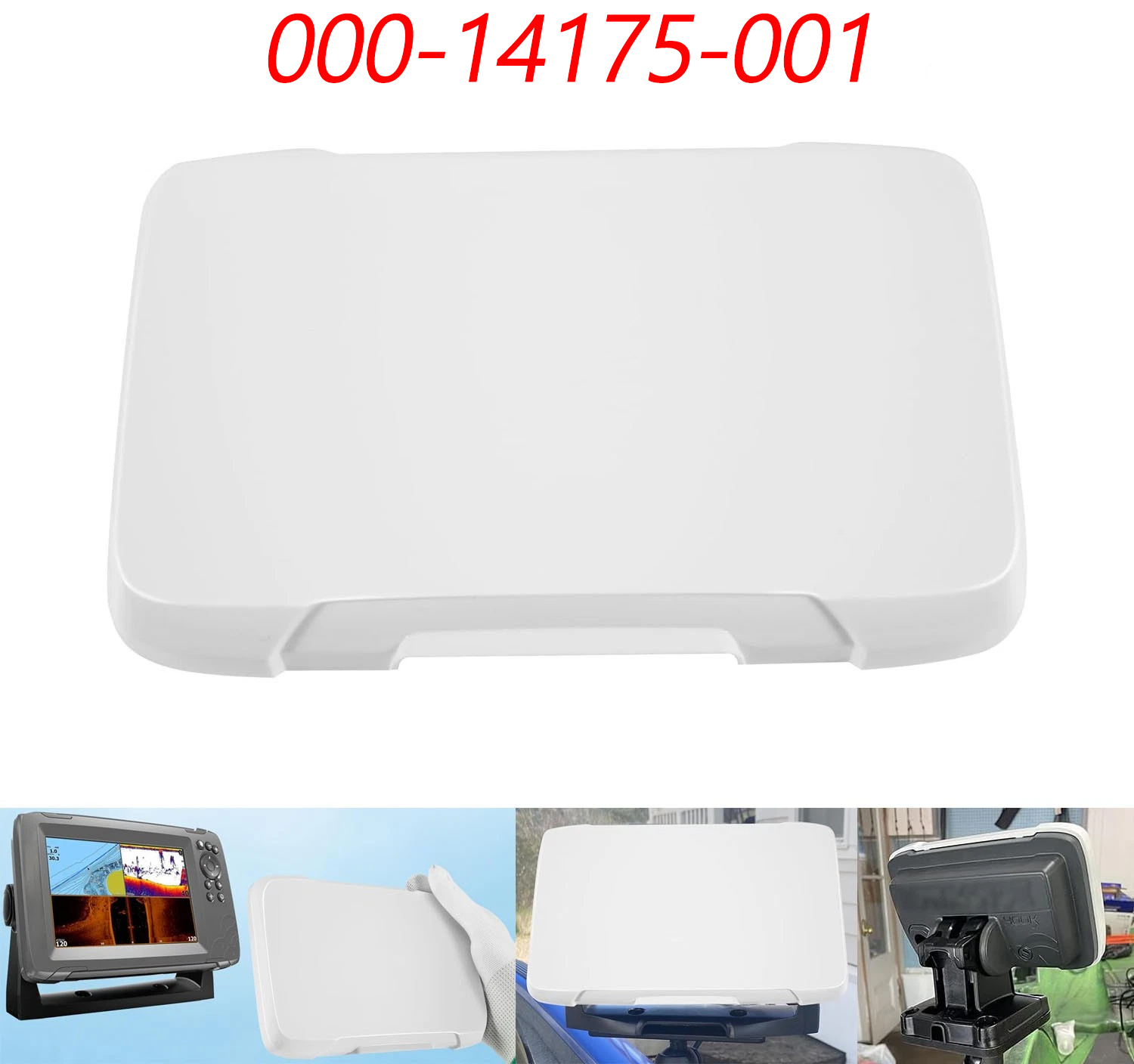 TML 7-inch Fish Finder Sun Cov - Fish Finder Lowrance Hook ulasan dan harga