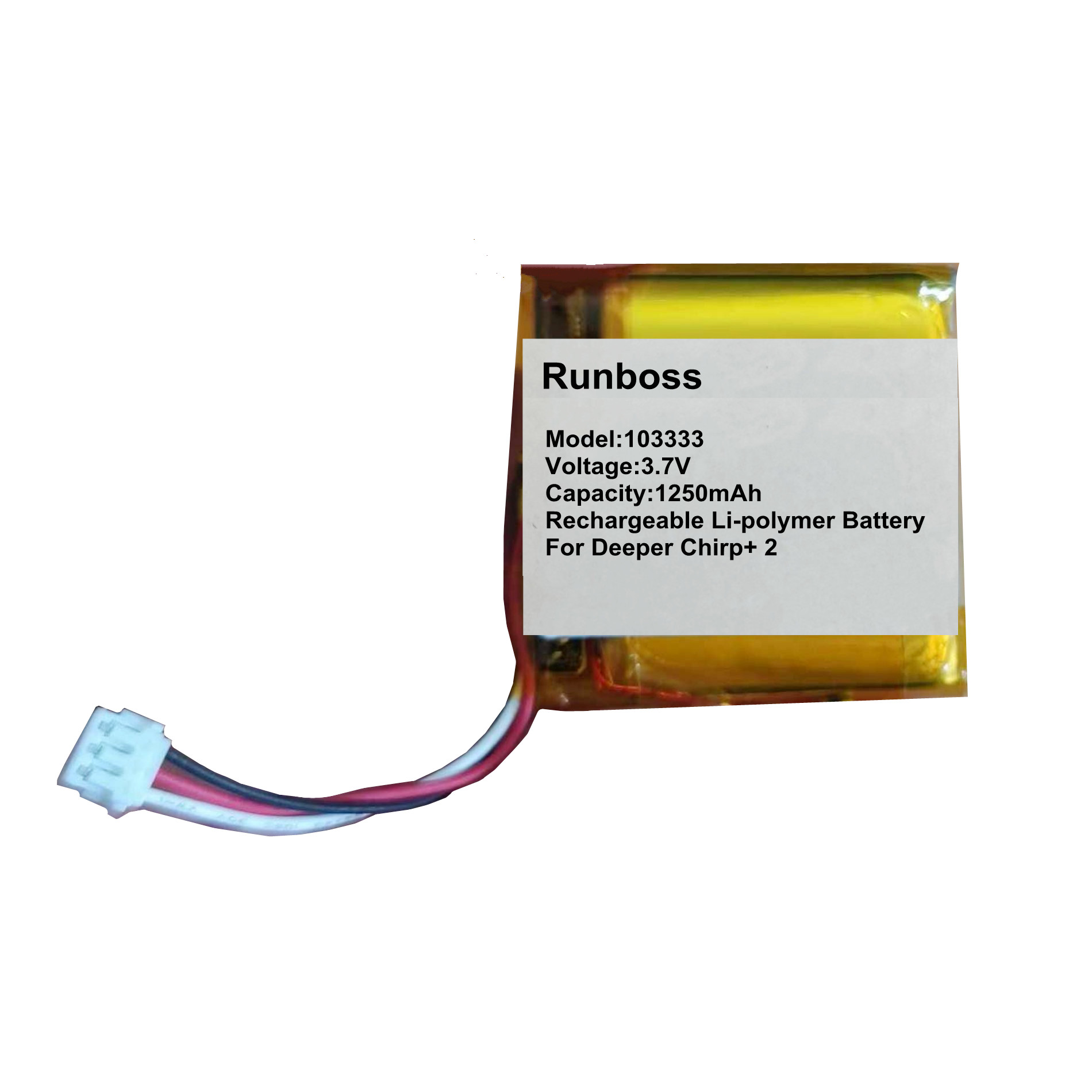 New 3.7V 1250mAh Battery For D - Chirp Sonar Fish Finder ulasan dan harga