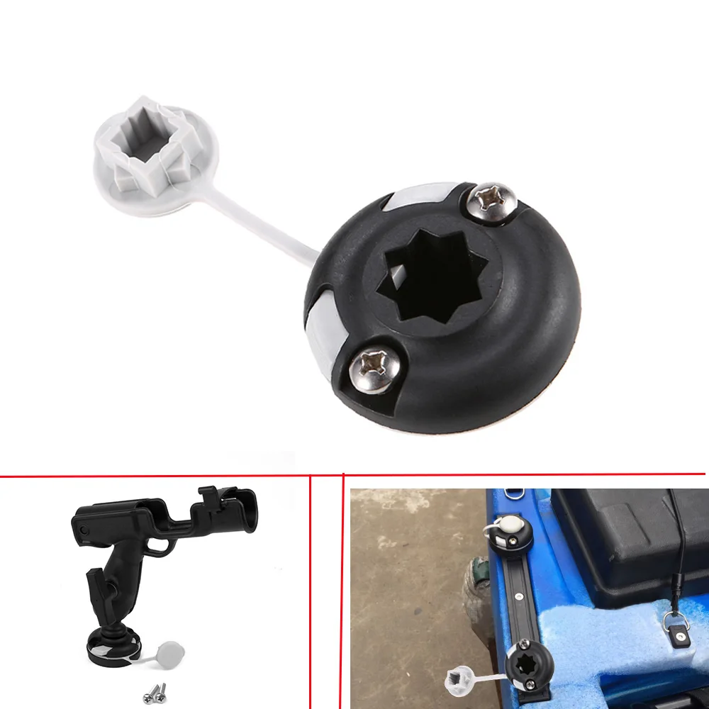 Durable Nylon Canoe Kayak Star - Fish Finder Transducer Mount ulasan dan harga
