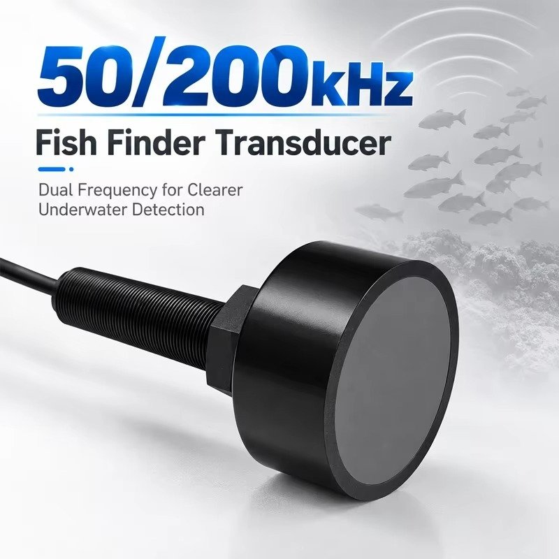 50KHz/200kHz Dual-Frequency Ul - Fish Finder Transducer 200Khz ulasan dan harga