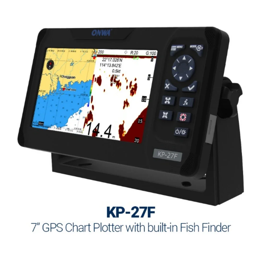 Marine GPS Chart Plotter Marin - Fish Finder Sonar Gps 7 Inch ulasan dan harga