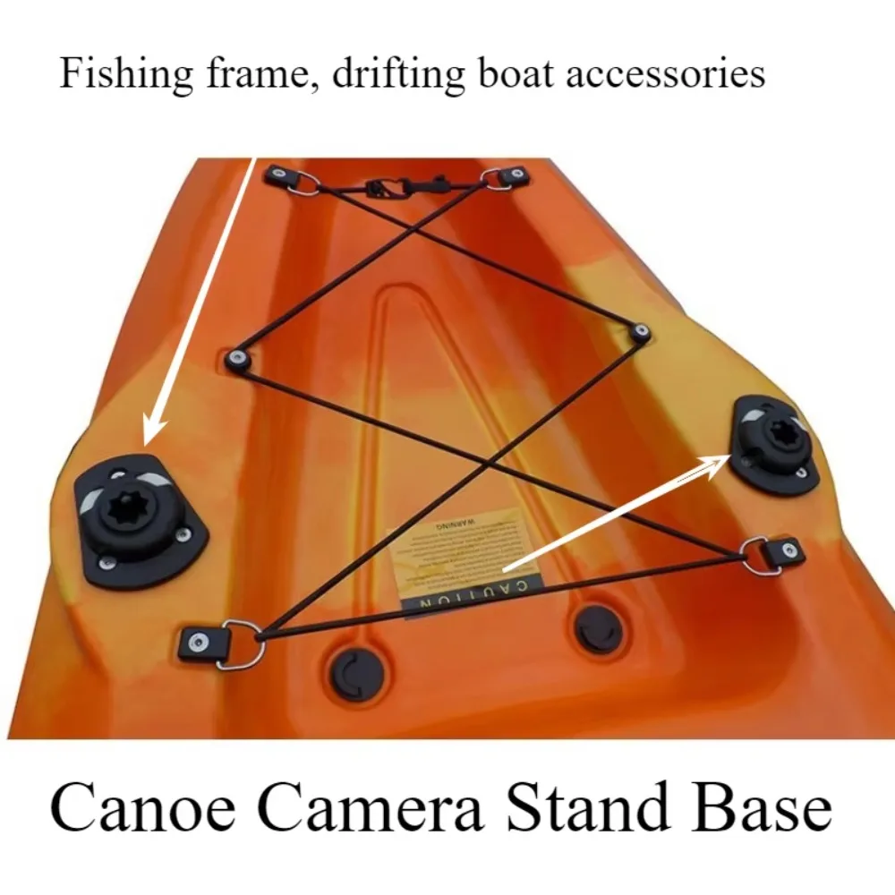 1PCS Canoe camera rudder 8-sta - Fish Finder Transducer Mount ulasan dan harga