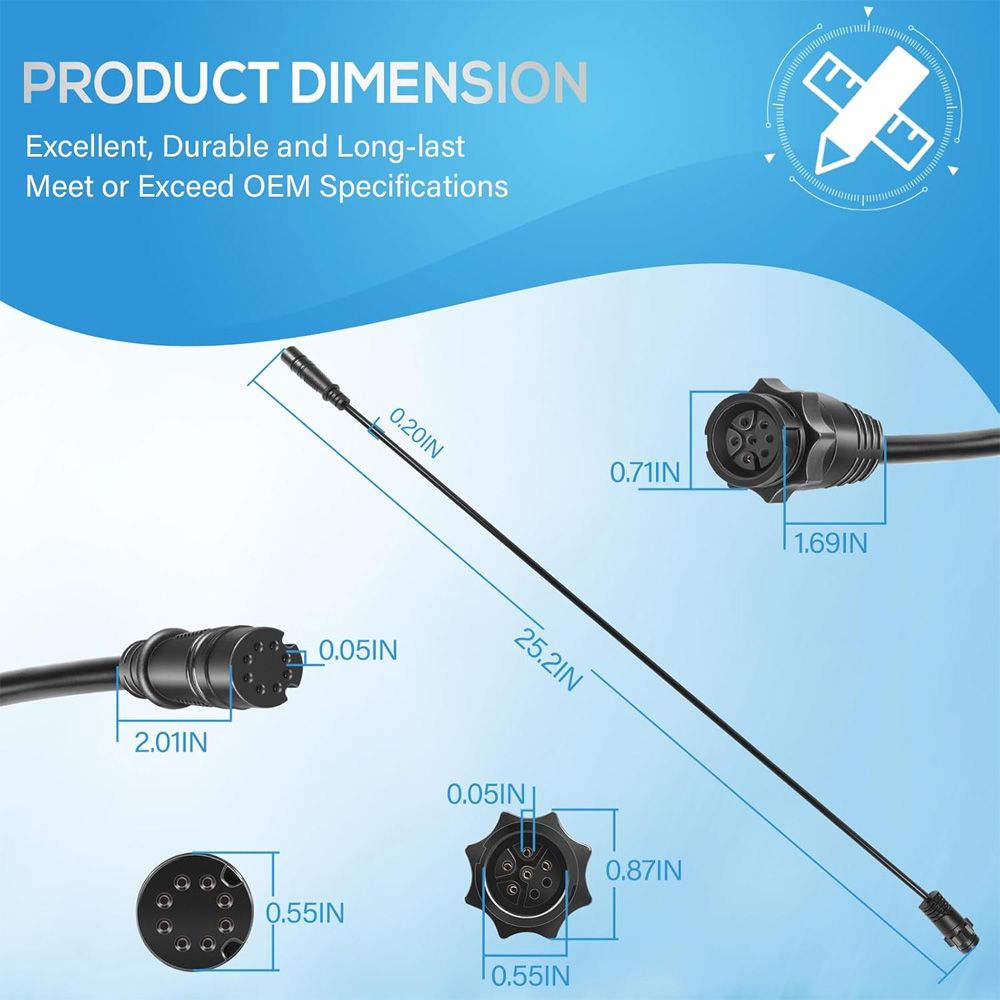 000-14068-001 7-Pin Transducer - Fish Finder Lowrance Hook ulasan dan harga