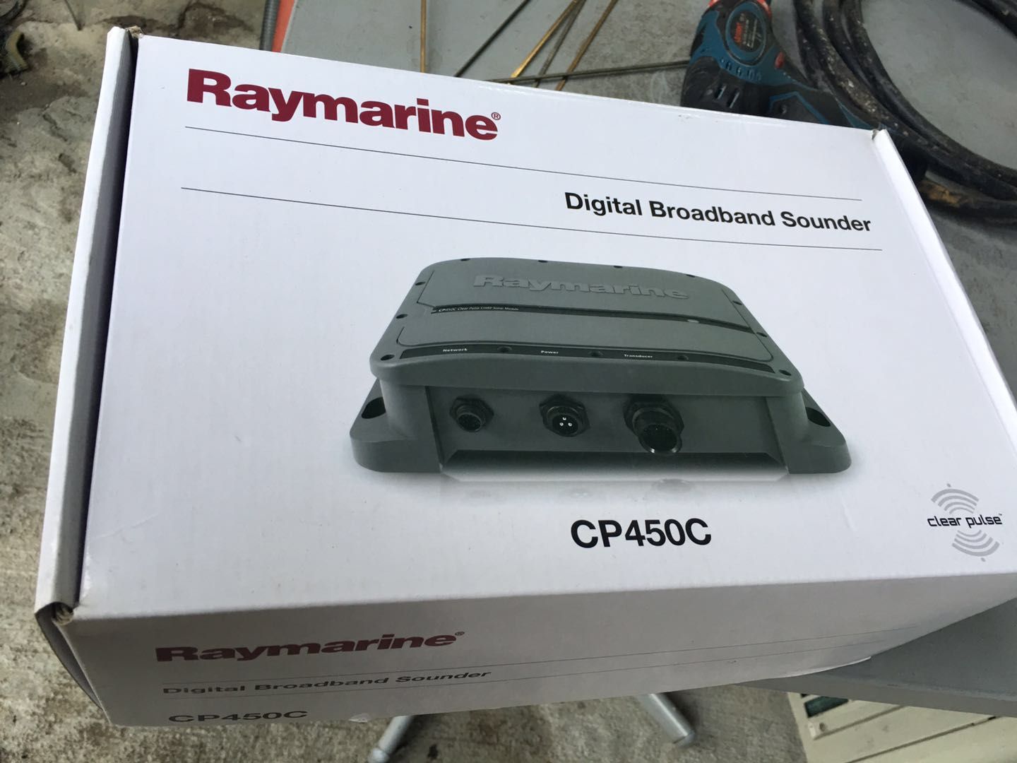 Raymarine CP450C E102143 Clear - Chirp Sonar Fish Finder ulasan dan harga