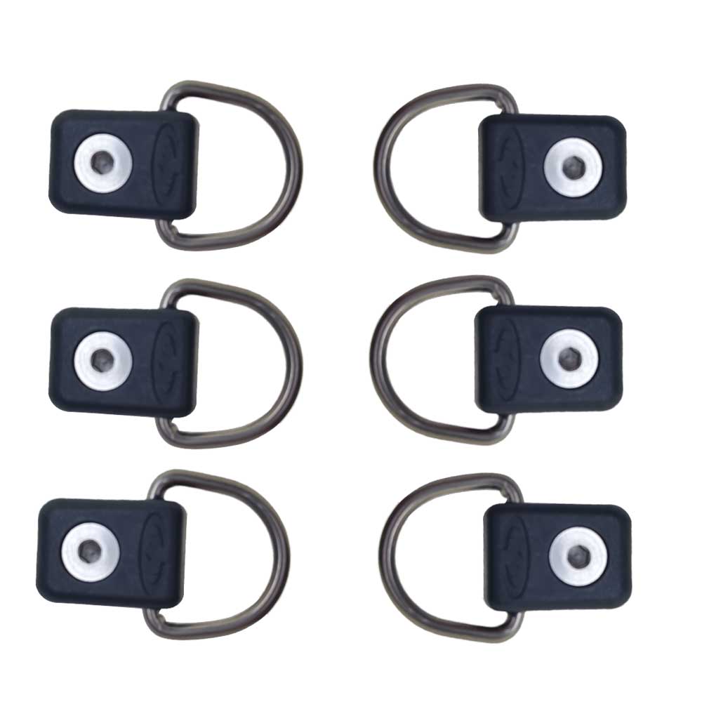 6pcs Kayak D-Ring Tie Down Loo - Fish Finder Transducer Mount ulasan dan harga