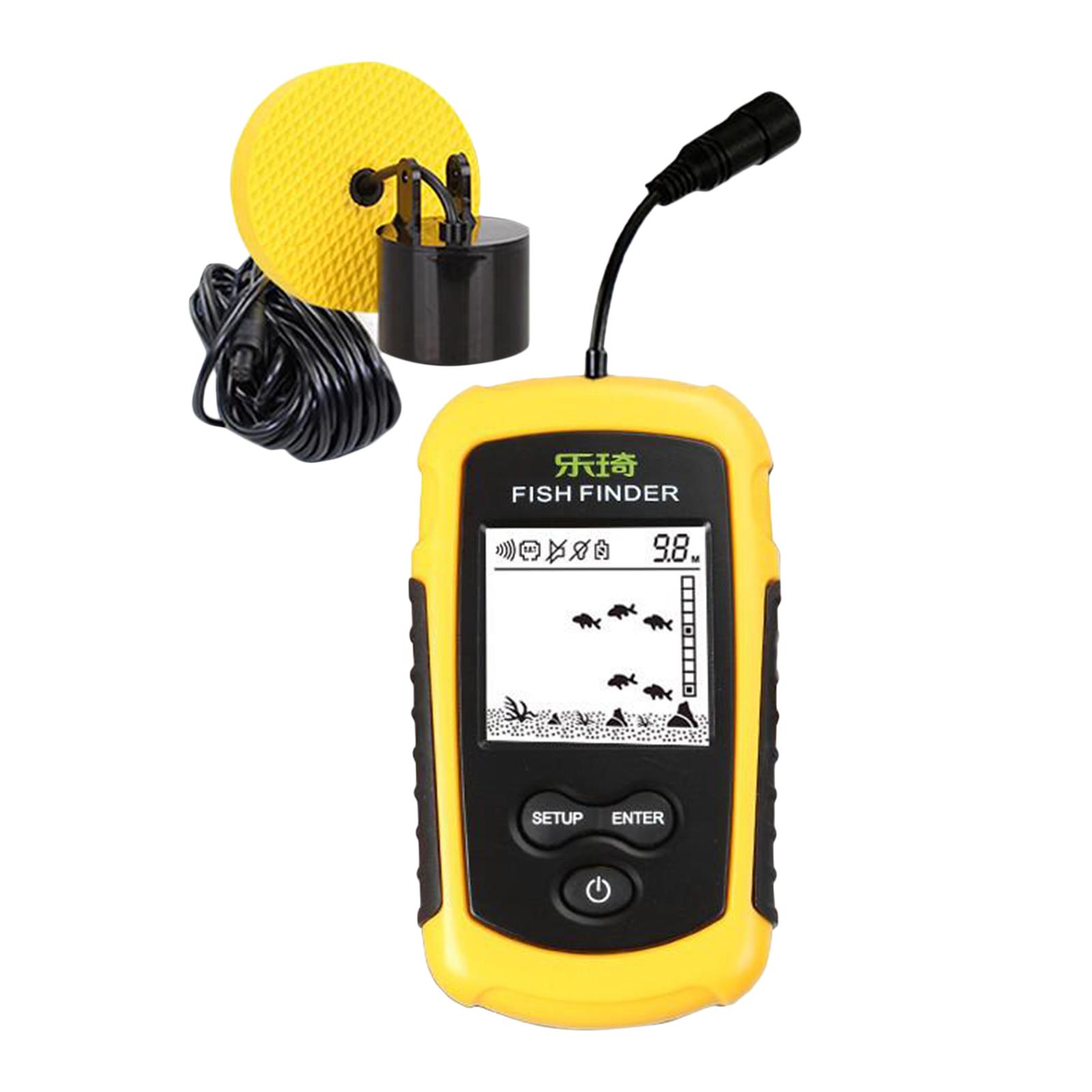 Fish Finder Depth Sounder with - Fish Finder Transducer 200Khz ulasan dan harga