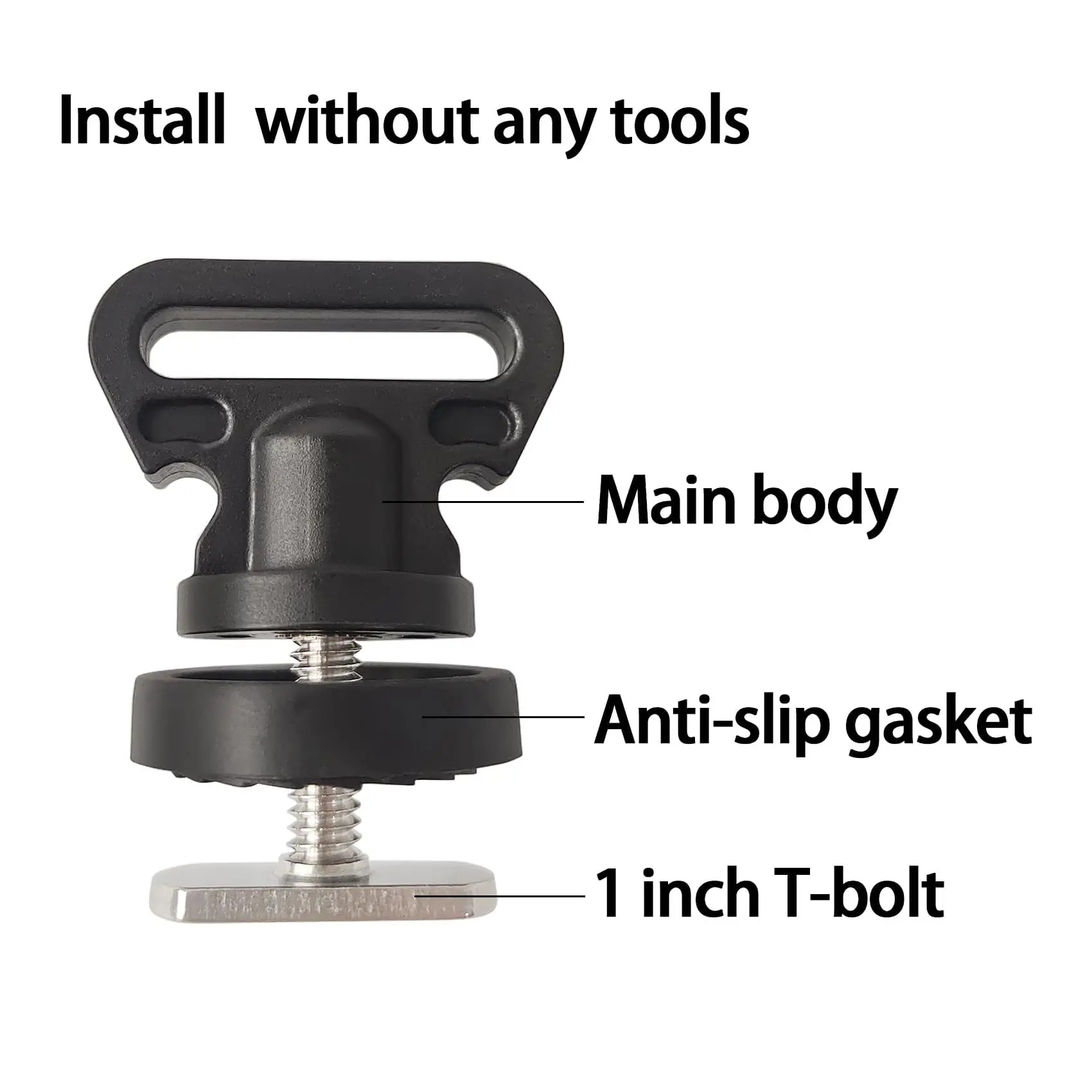 Kayak Track Tie Down Anchor Mo - Fish Finder Transducer Mount ulasan dan harga