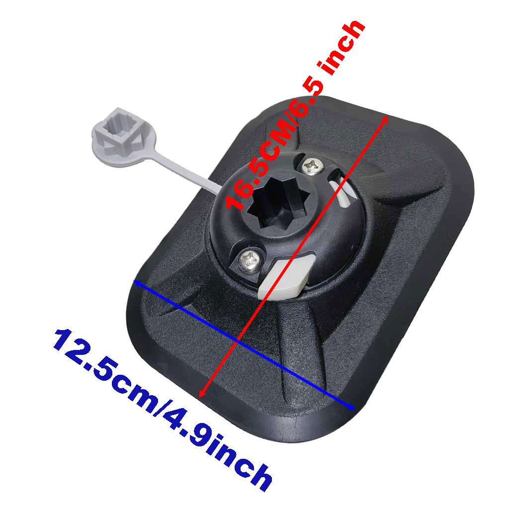 PVC Inflatable Boat Fishing Ro - Fish Finder Transducer Mount ulasan dan harga