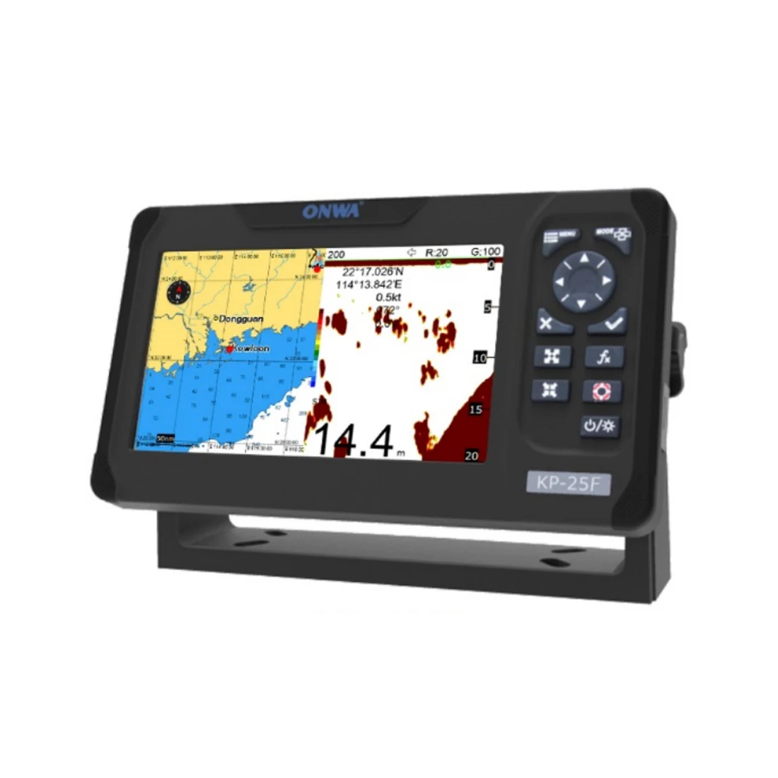 ONWA KP-25F Multifunctional Ma - Fish Finder Transducer 200Khz ulasan dan harga
