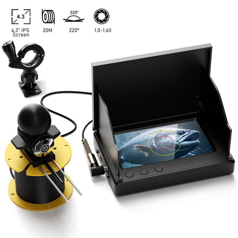 Fishing Camera with Night Visi - Fish Finder Ice Fishing ulasan dan harga
