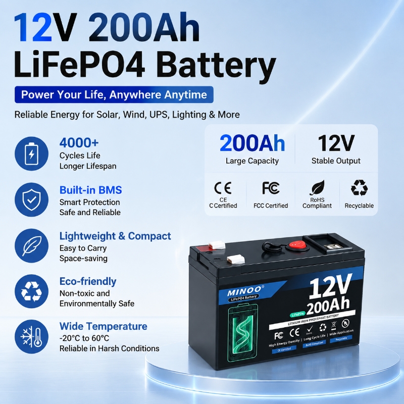 12V 200Ah LiFePO4 Solar Batter - Fish Finder Battery 12V ulasan dan harga