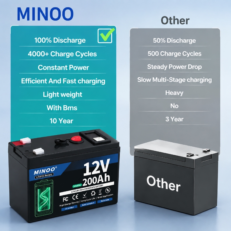 12V 200Ah LiFePO4 Solar Batter - Fish Finder Battery 12V ulasan dan harga